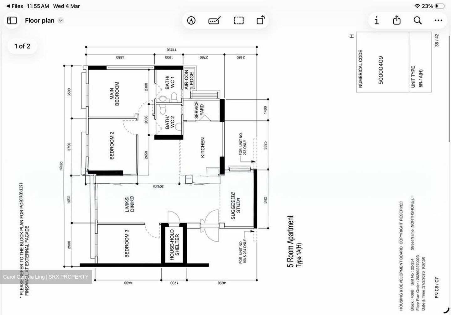 Blk 408C Northshore Residences II (Punggol), HDB 5 Rooms #534718601